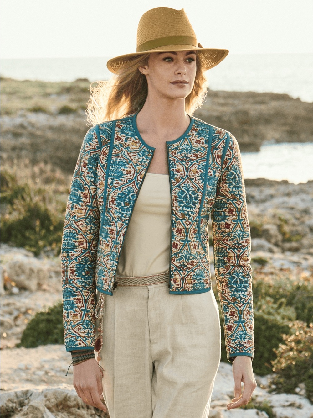 Peruvian Connection Anya Reversible Jacket Size XS NEW